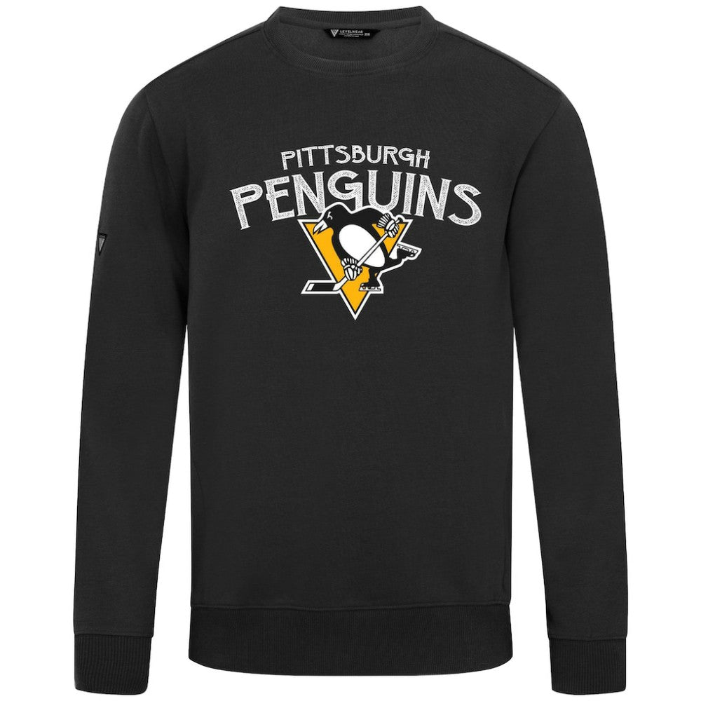 Pittsburgh Penguins Levelwear Zane Mission Sweatshirt - Black - NHL