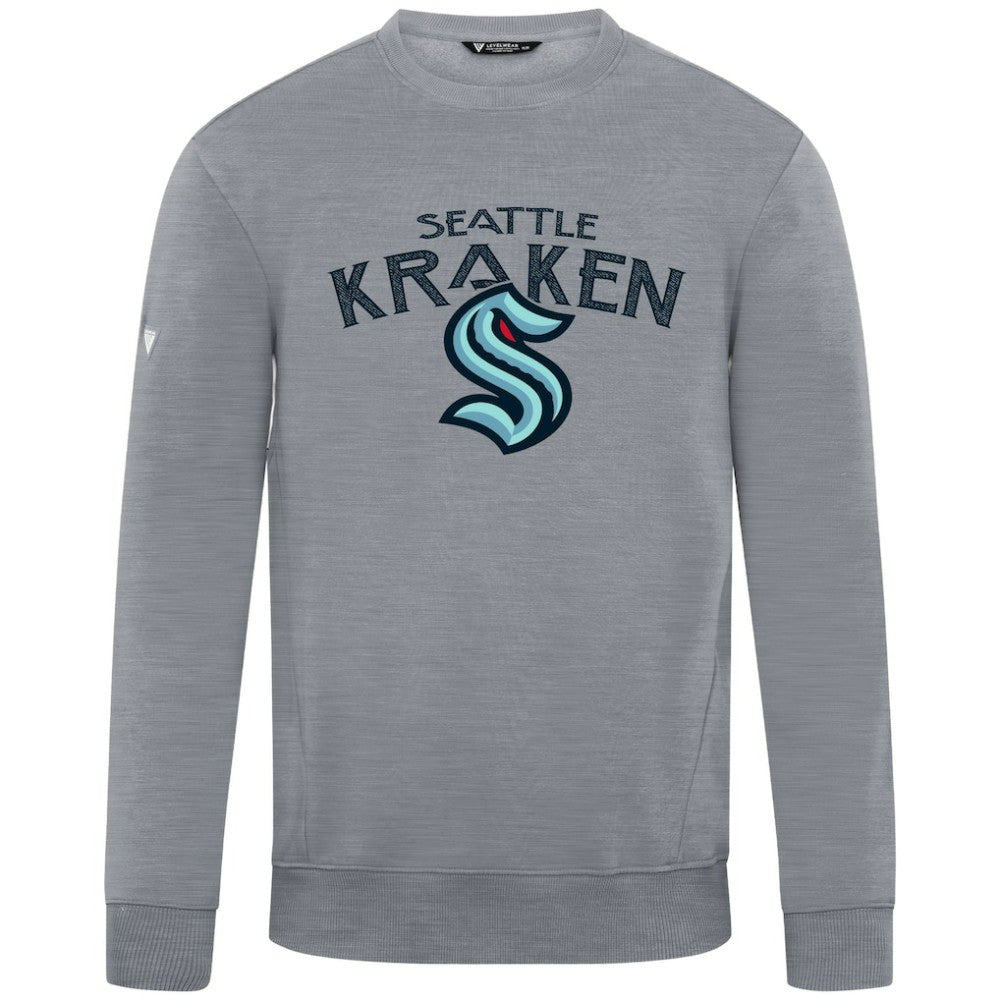 Seattle Kraken Levelwear Zane Mission Sweatshirt - Gray - NHL