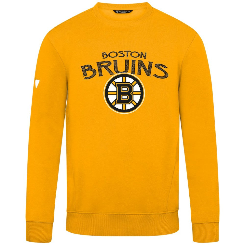 Boston Bruins Levelwear Zane Mission Sweatshirt - Gold - NHL
