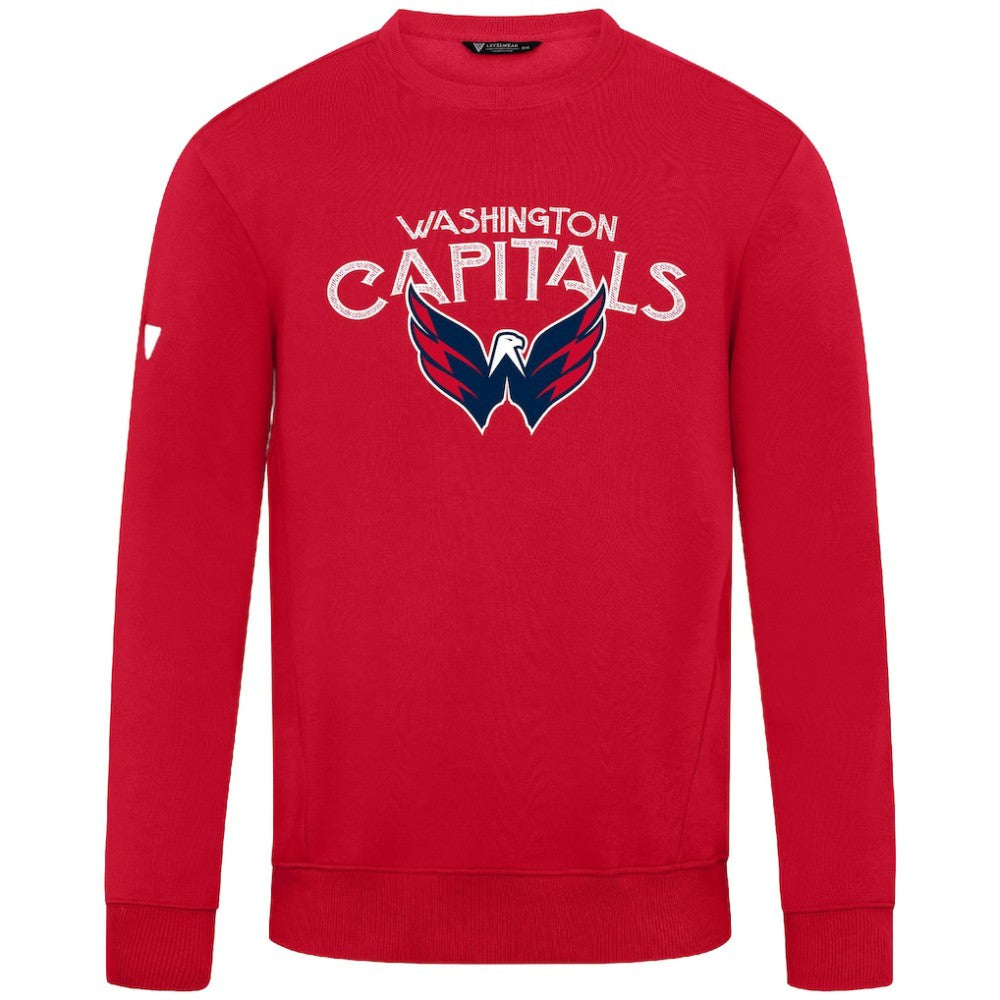 Washington Capitals Levelwear Zane Mission Sweatshirt - Red - NHL