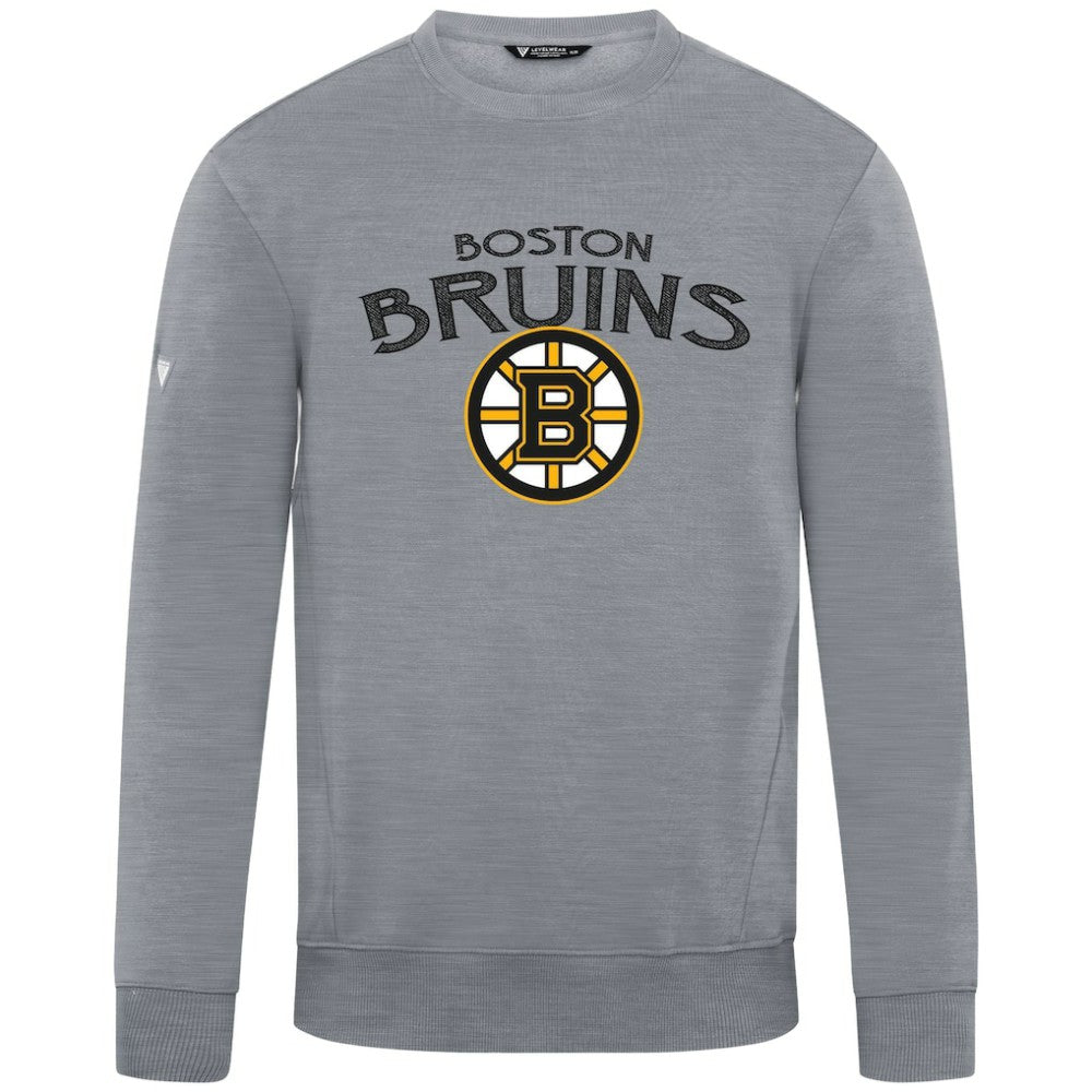 Boston Bruins Levelwear Zane Mission Sweatshirt - Gray - NHL