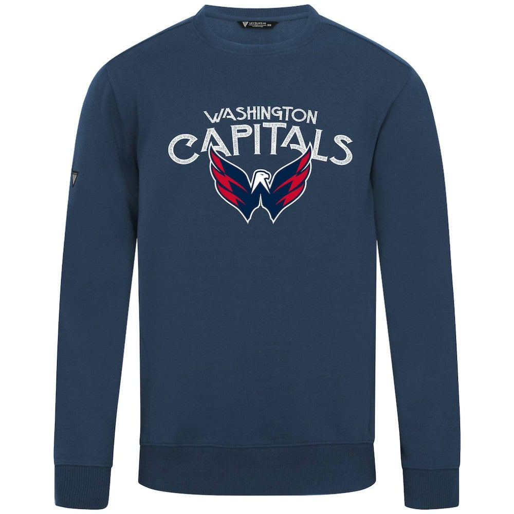 Washington Capitals Levelwear Zane Mission Sweatshirt - Navy - NHL