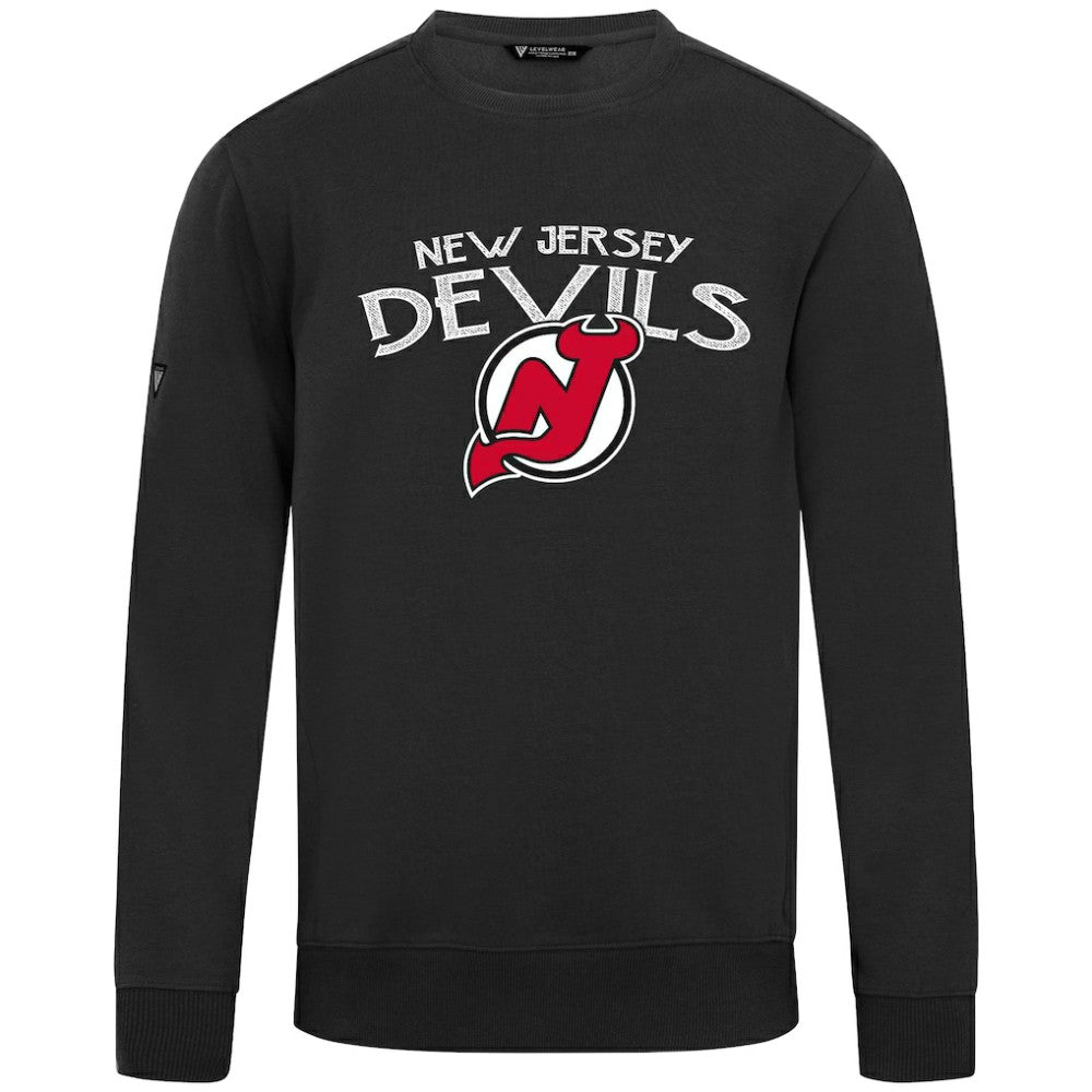New Jersey Devils Levelwear Zane Mission Sweatshirt - Black - NHL