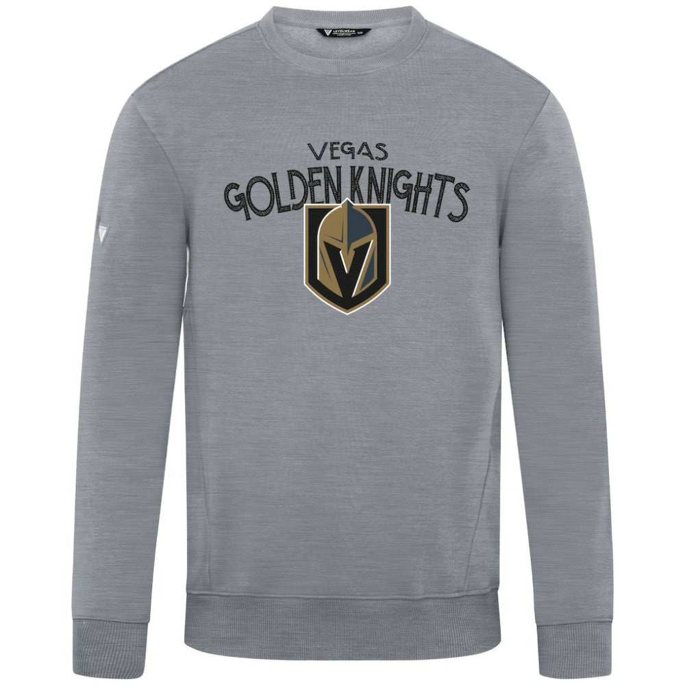 Vegas Golden Knights Levelwear Zane Mission Sweatshirt - Gray - NHL
