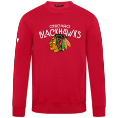 Chicago Blackhawks Levelwear Zane Mission Sweatshirt - Red - NHL