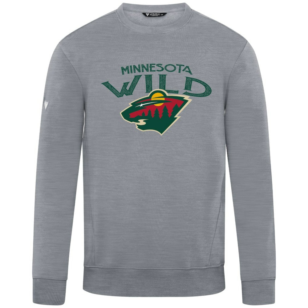 Minnesota Wild Levelwear Zane Mission Sweatshirt - Gray - NHL