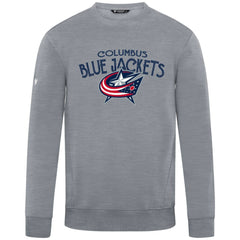Columbus Blue Jackets Levelwear Zane Mission Sweatshirt - Gray - NHL