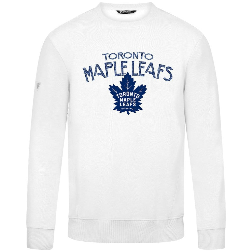Toronto Maple Leafs Levelwear Zane Mission Sweatshirt - White - NHL