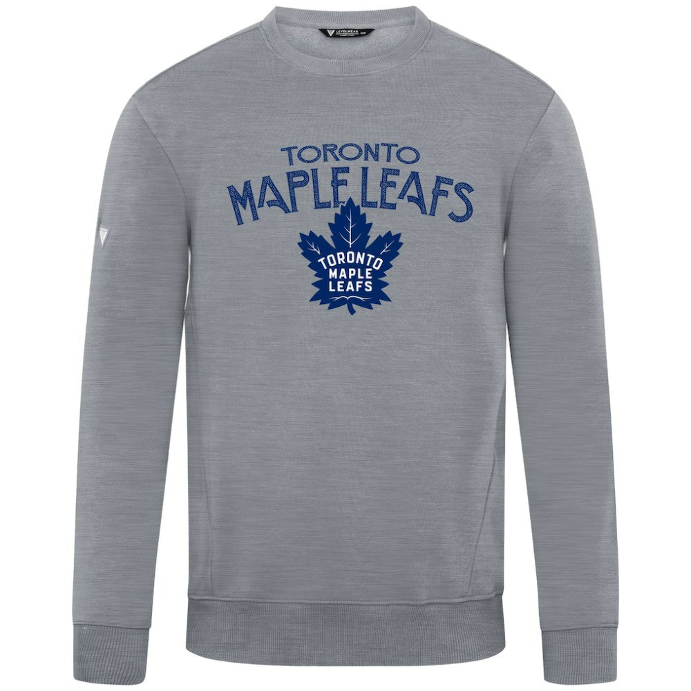 Toronto Maple Leafs Levelwear Zane Mission Sweatshirt - Gray - NHL