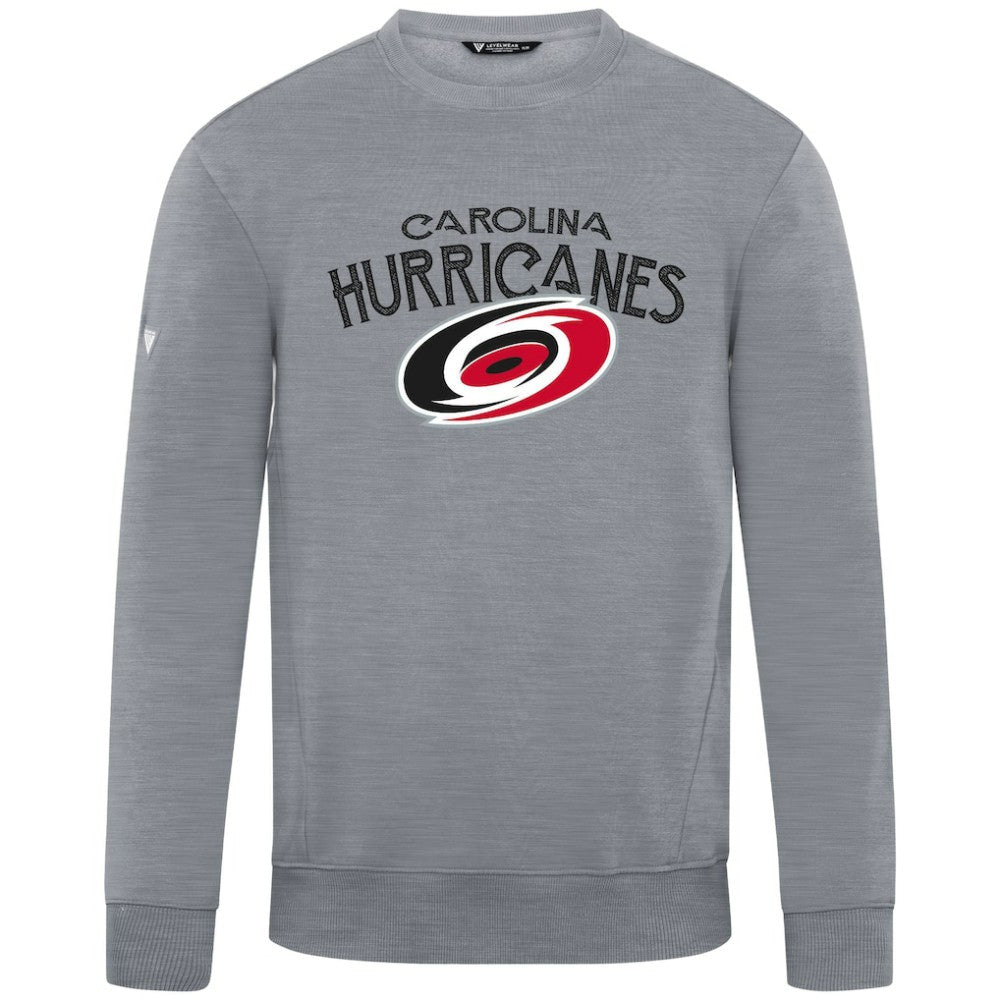 Carolina Hurricanes Levelwear Zane Mission Sweatshirt - Gray - NHL