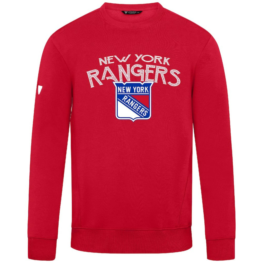 New York Rangers Levelwear Zane Mission Sweatshirt - Red - NHL