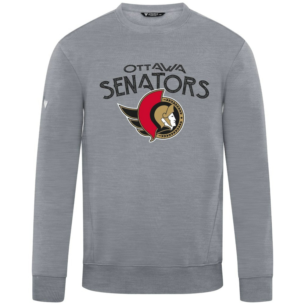Ottawa Senators Levelwear Zane Mission Sweatshirt - Gray - NHL
