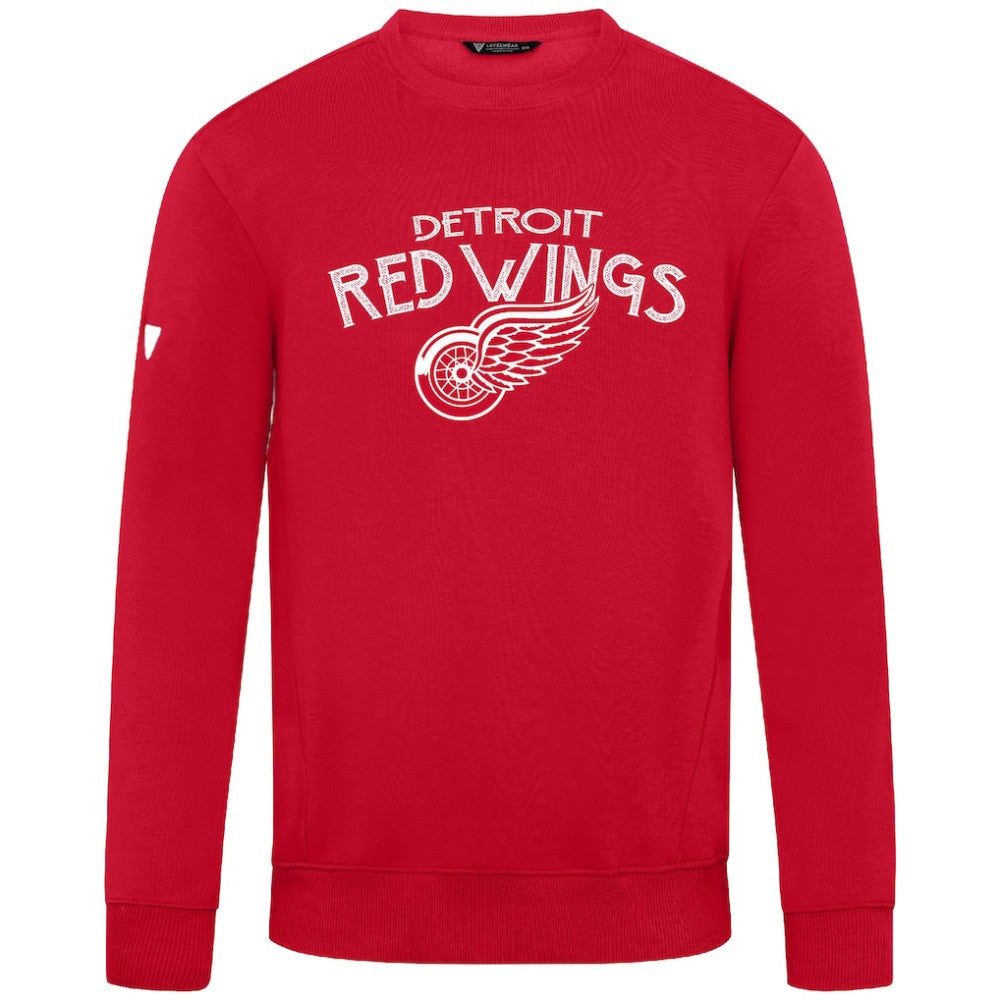 Detroit Red Wings Levelwear Zane Mission Sweatshirt - Red - NHL