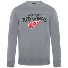 Detroit Red Wings Levelwear Zane Mission Sweatshirt - Gray - NHL
