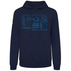 Colorado Avalanche Levelwear Podium Campaign Pullover Hoodie - Navy - NHL