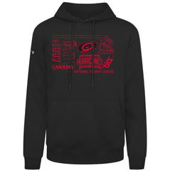 Carolina Hurricanes Levelwear Podium Campaign Pullover Hoodie - Black - NHL