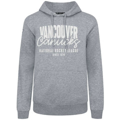 Vancouver Canucks Levelwear Podium Response Pullover Hoodie - Gray - NHL