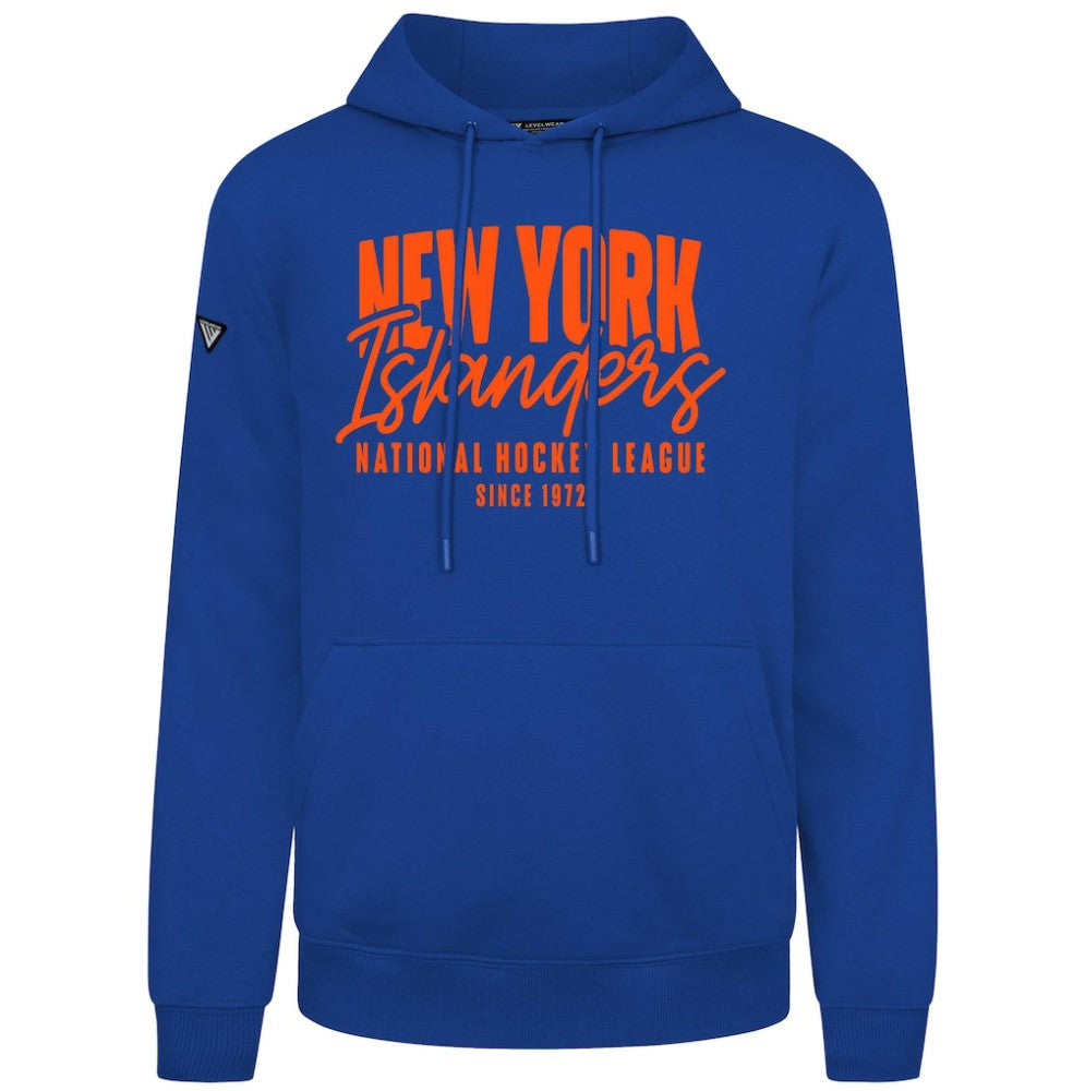 New York Islanders Levelwear Podium Response Pullover Hoodie - Royal - NHL