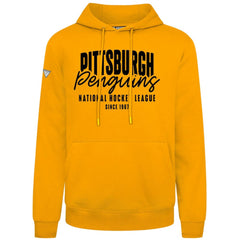 Pittsburgh Penguins Levelwear Podium Response Pullover Hoodie - Gold - NHL