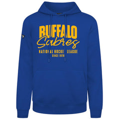 Buffalo Sabres Levelwear Podium Response Pullover Hoodie - Royal - NHL