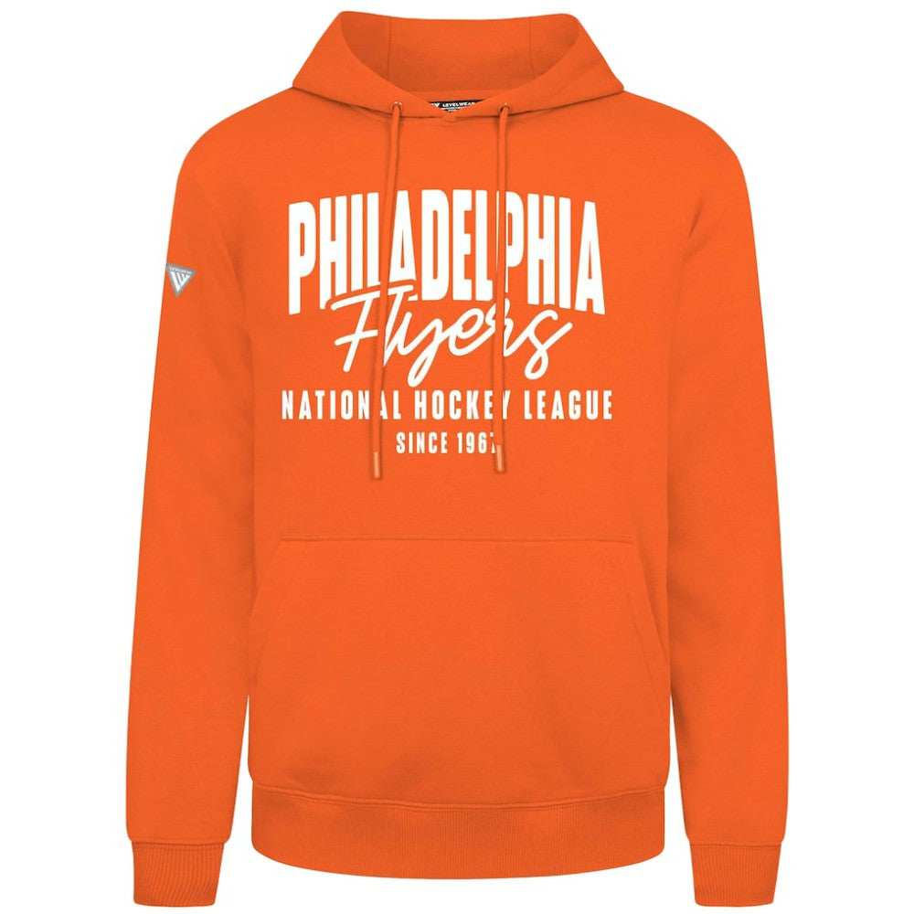 Philadelphia Flyers Levelwear Podium Response Pullover Hoodie - Orange - NHL