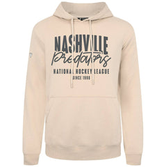 Nashville Predators Levelwear Podium Response Pullover Hoodie - Khaki - NHL
