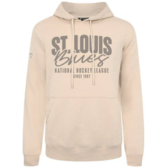St. Louis Blues Levelwear Podium Response Pullover Hoodie - Khaki - NHL