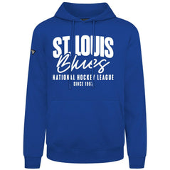 St. Louis Blues Levelwear Podium Response Pullover Hoodie - Royal - NHL