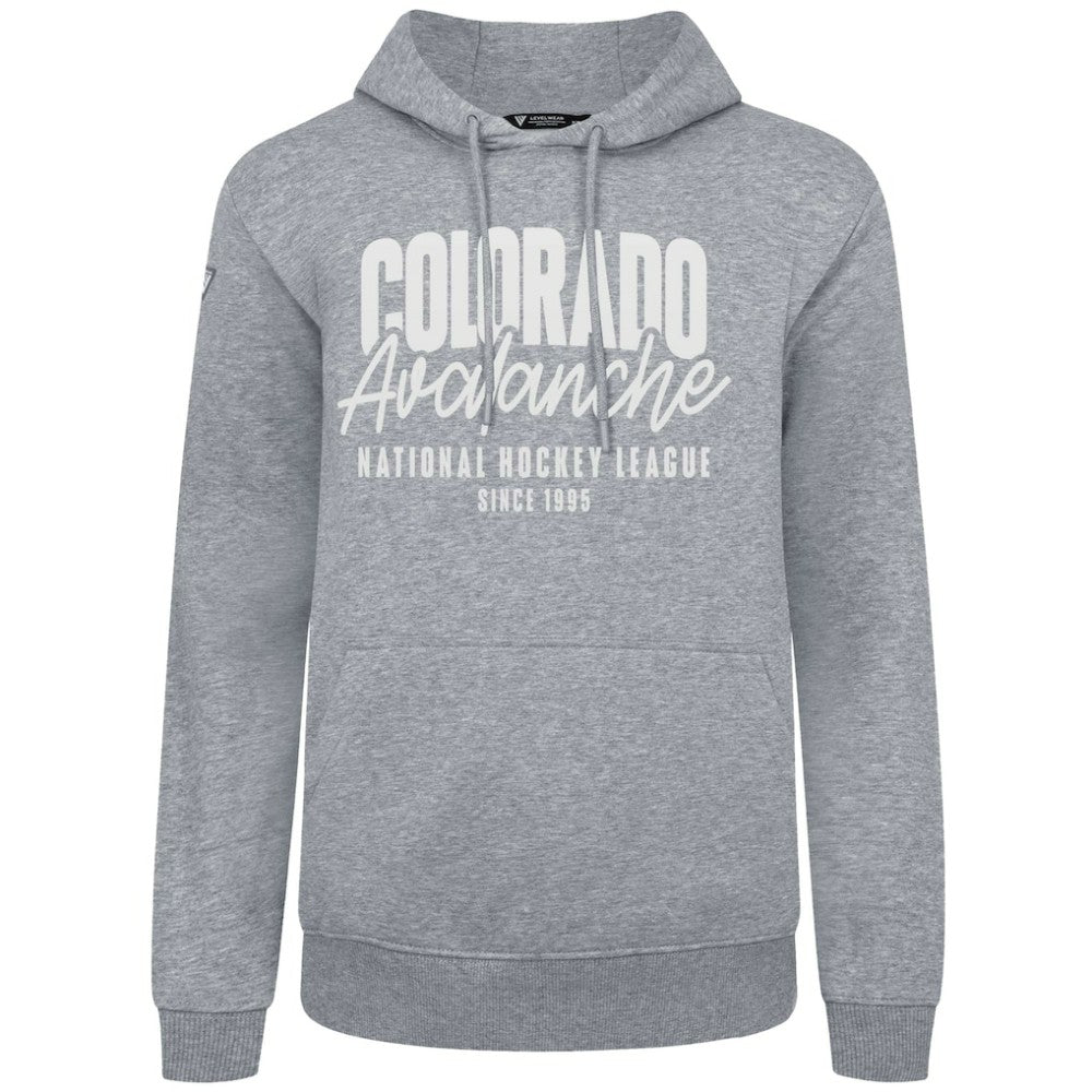 Colorado Avalanche Levelwear Podium Response Pullover Hoodie - Gray - NHL