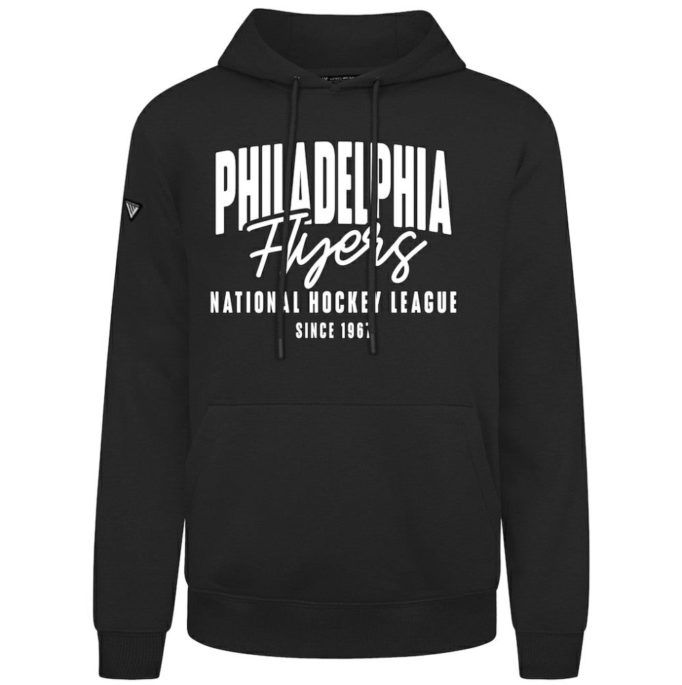 Philadelphia Flyers Levelwear Podium Response Pullover Hoodie - Black - NHL