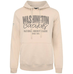 Washington Capitals Levelwear Podium Response Pullover Hoodie - Khaki - NHL