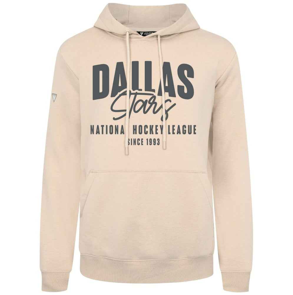 Dallas Stars Levelwear Podium Response Pullover Hoodie - Khaki - NHL