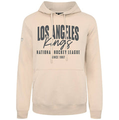 Los Angeles Kings Levelwear Podium Response Pullover Hoodie - Khaki - NHL