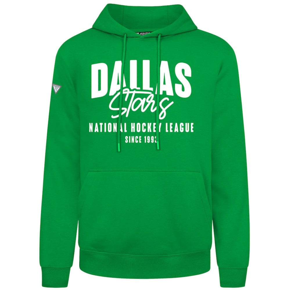 Dallas Stars Levelwear Podium Response Pullover Hoodie - Green - NHL