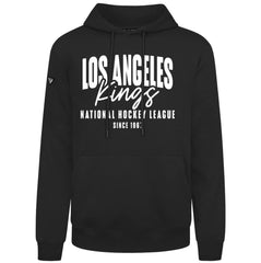 Los Angeles Kings Levelwear Podium Response Pullover Hoodie - Black - NHL