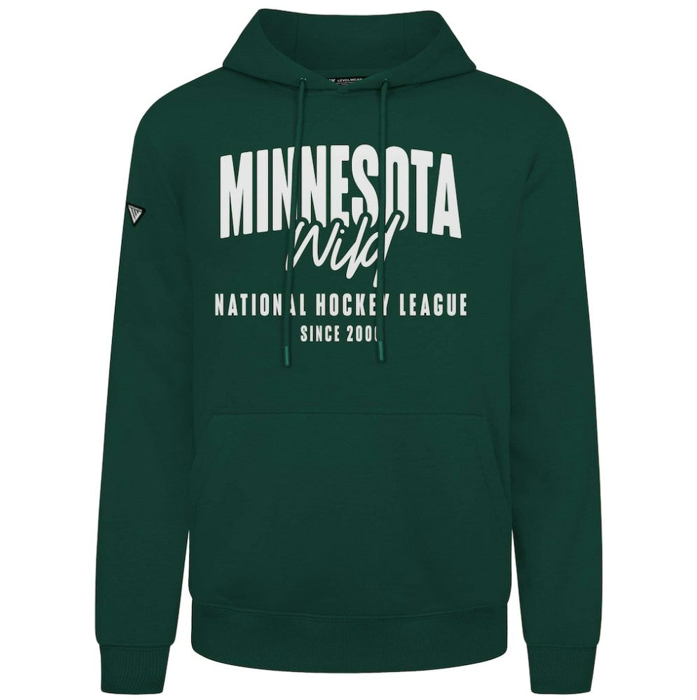Minnesota Wild Levelwear Podium Response Pullover Hoodie - Green - NHL