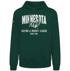 Minnesota Wild Levelwear Podium Response Pullover Hoodie - Green - NHL