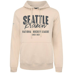 Seattle Kraken Levelwear Podium Response Pullover Hoodie - Khaki - NHL