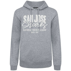 San Jose Sharks Levelwear Podium Response Pullover Hoodie - Gray - NHL