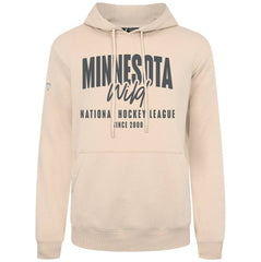 Minnesota Wild Levelwear Podium Response Pullover Hoodie - Khaki - NHL