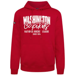Washington Capitals Levelwear Podium Response Pullover Hoodie - Red - NHL