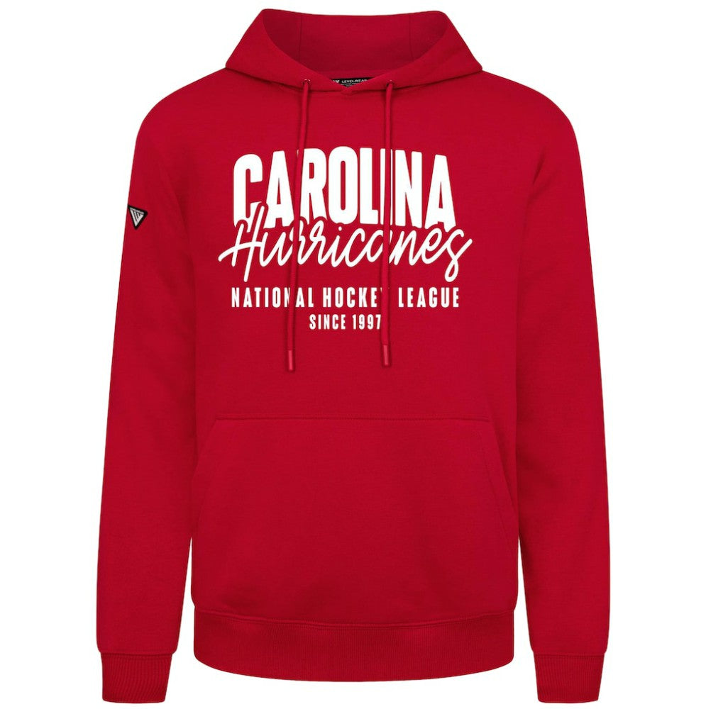 Carolina Hurricanes Levelwear Podium Response Pullover Hoodie - Red - NHL