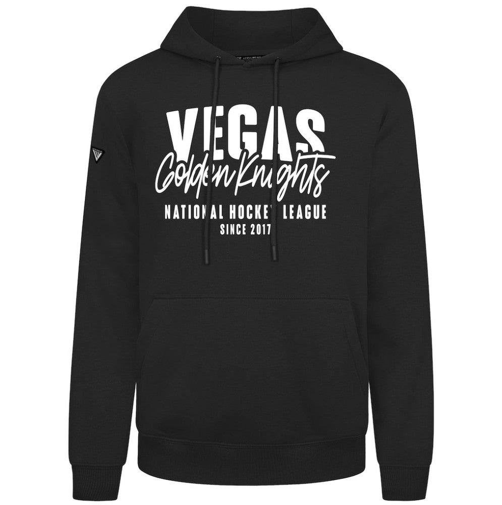 Vegas Golden Knights Levelwear Podium Response Pullover Hoodie - Black - NHL