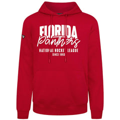 Florida Panthers Levelwear Podium Response Pullover Hoodie - Red - NHL