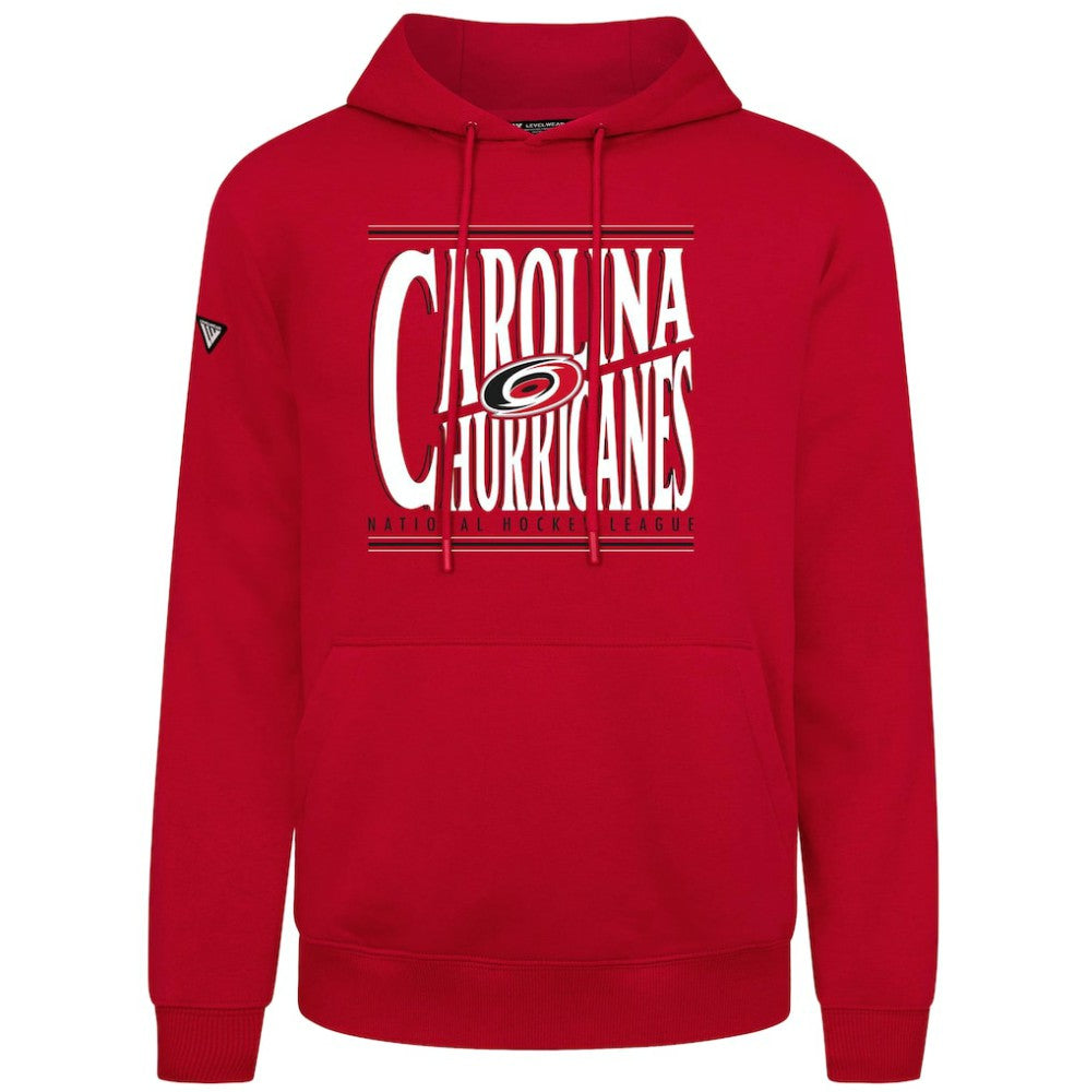Carolina Hurricanes Levelwear Podium Powerhouse Pullover Hoodie - Red - NHL