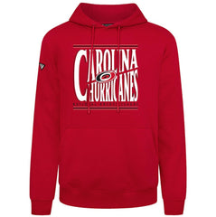 Carolina Hurricanes Levelwear Podium Powerhouse Pullover Hoodie - Red - NHL