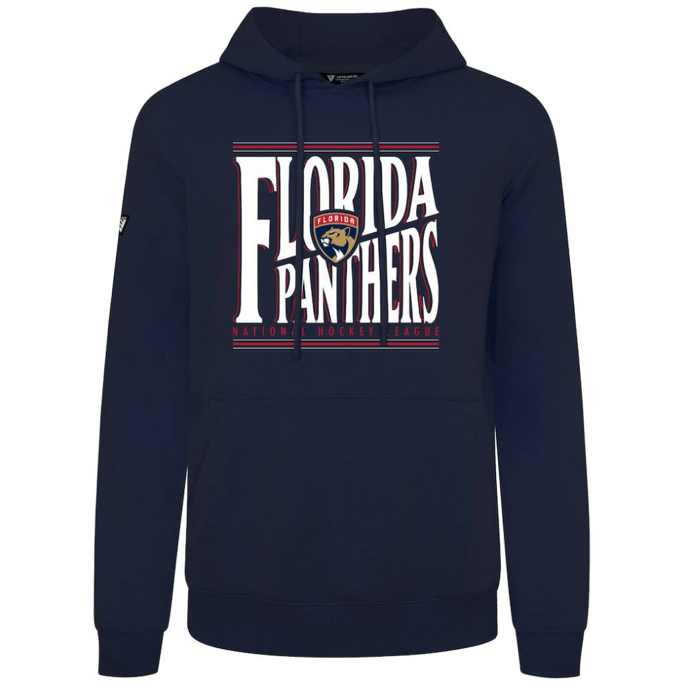 Florida Panthers Levelwear Podium Powerhouse Pullover Hoodie - Navy - NHL