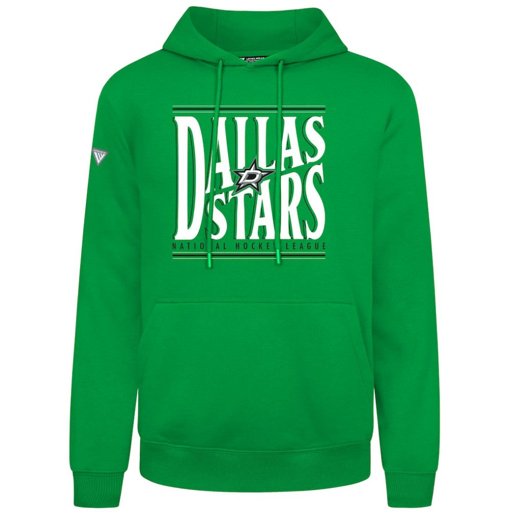 Dallas Stars Levelwear Podium Powerhouse Pullover Hoodie - Green - NHL