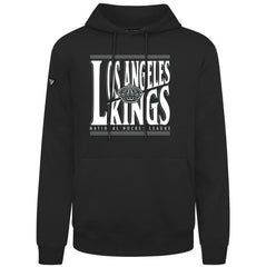 Los Angeles Kings Levelwear Podium Powerhouse Pullover Hoodie - Black - NHL