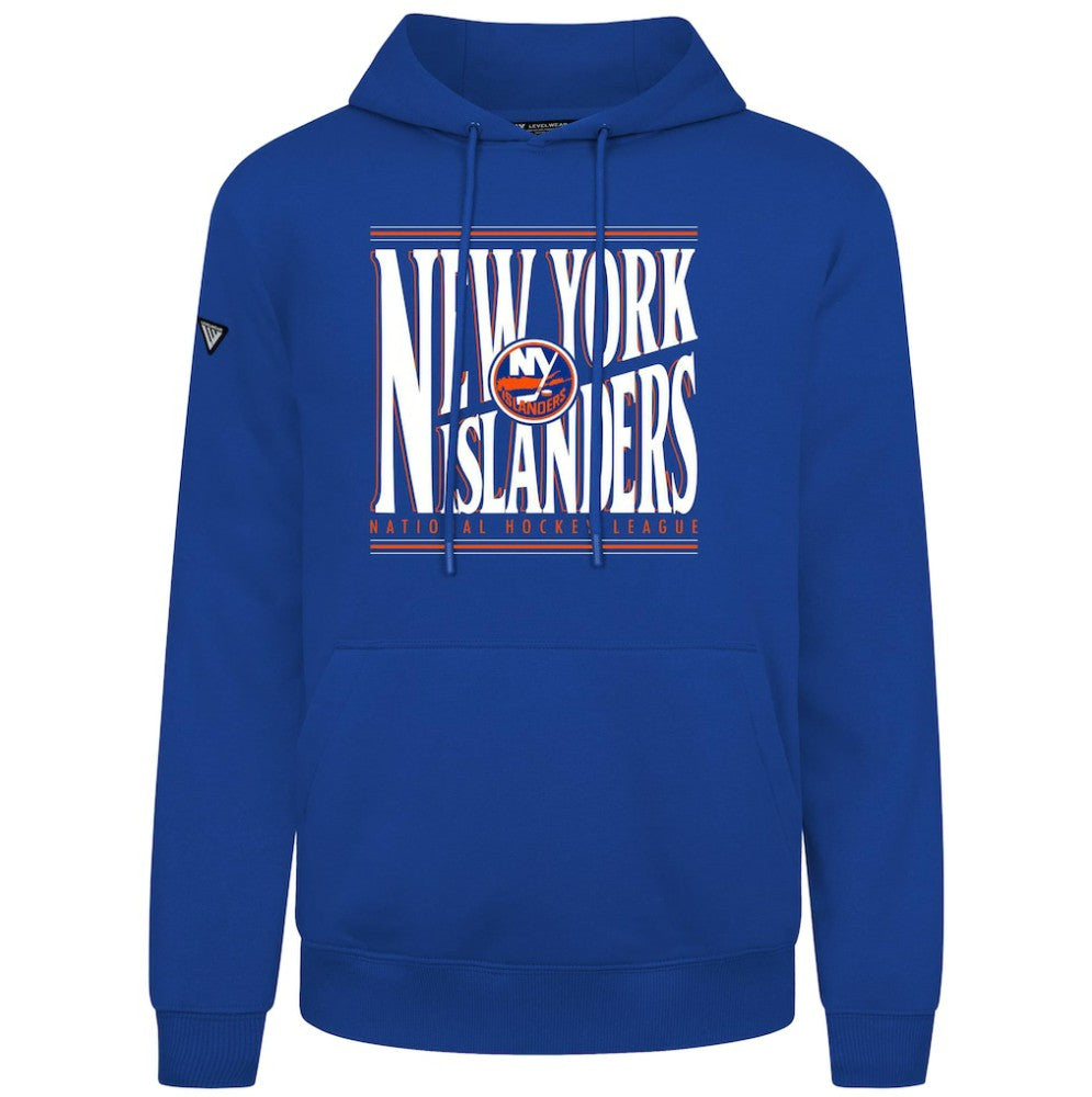 New York Islanders Levelwear Podium Powerhouse Pullover Hoodie - Royal - NHL